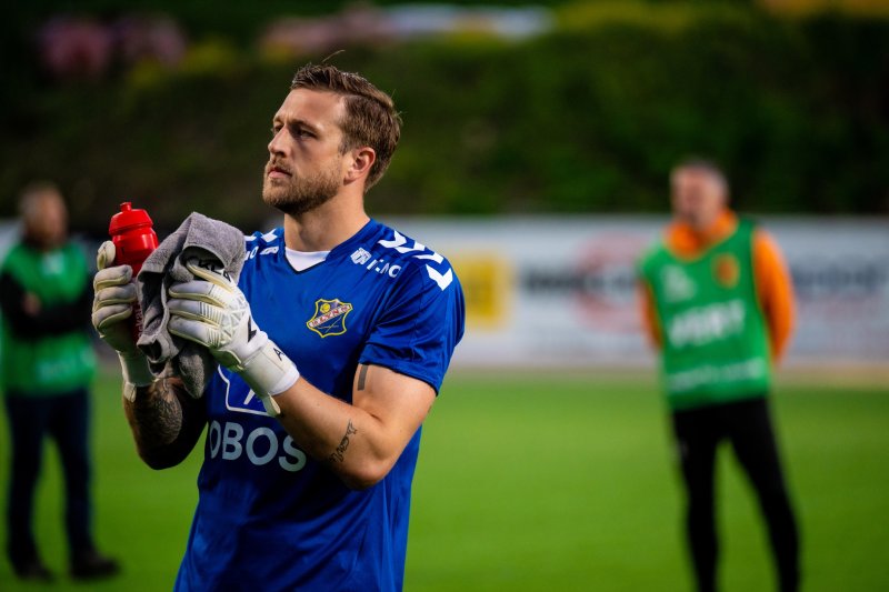 Alexander Pedersen spilte for Start i 2019. FOTO: Lars Opstad