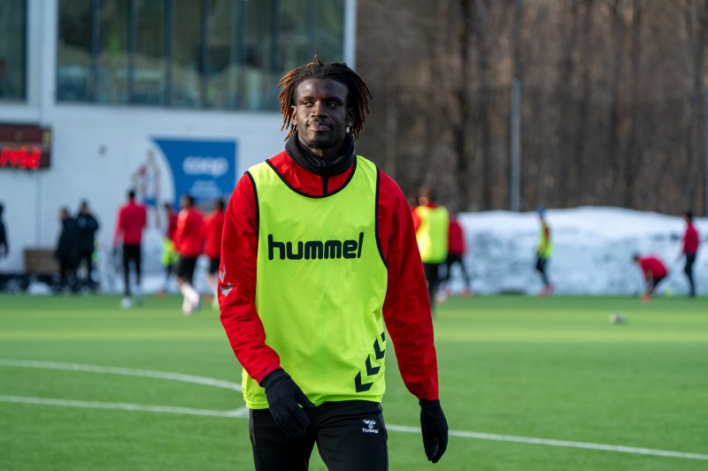 Massire Sylla fikk en kjenning på treningsleir i Valdres tidligere i år. Den er et det ingen antydninger til lenger!